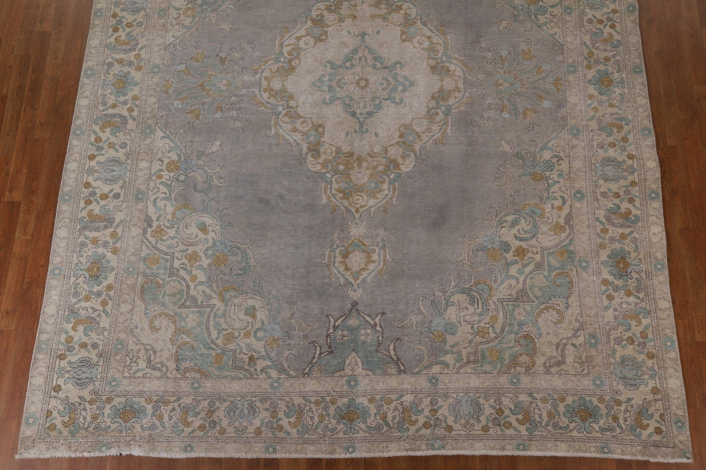 Gray Tabriz Persian Area Rug 10x12