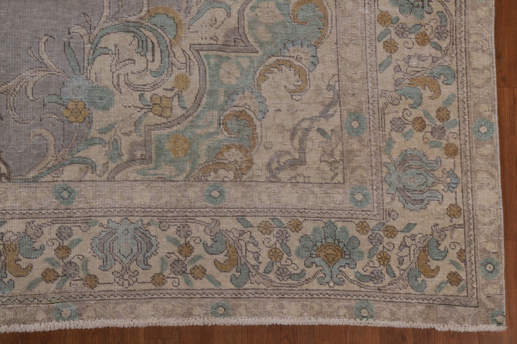 Gray Tabriz Persian Area Rug 10x12