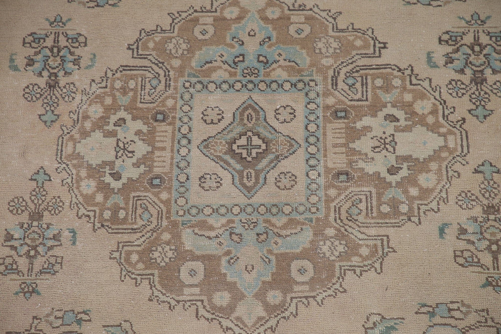 Geometric Tabriz Persian Area Rug 6x9