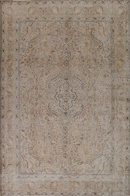 Vintage Tabriz Persian Area Rug 10x13