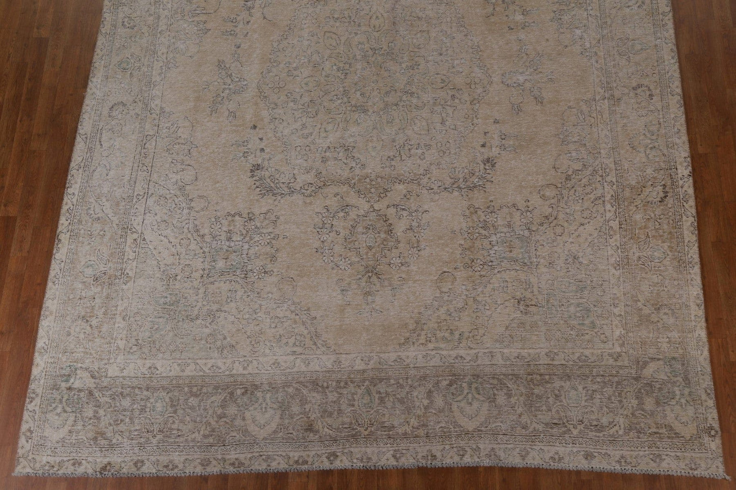 Distressed Tabriz Persian Area Rug 10x12