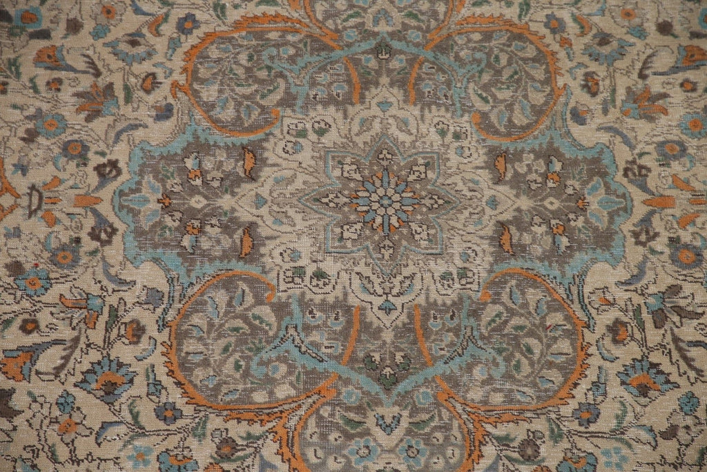 Vintage Tabriz Persian Area Rug 8x11