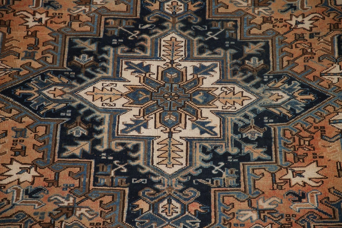 Geometric Heriz Persian Area Rug 8x11