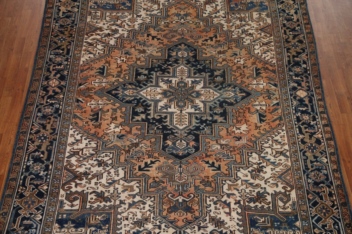 Geometric Heriz Persian Area Rug 8x11