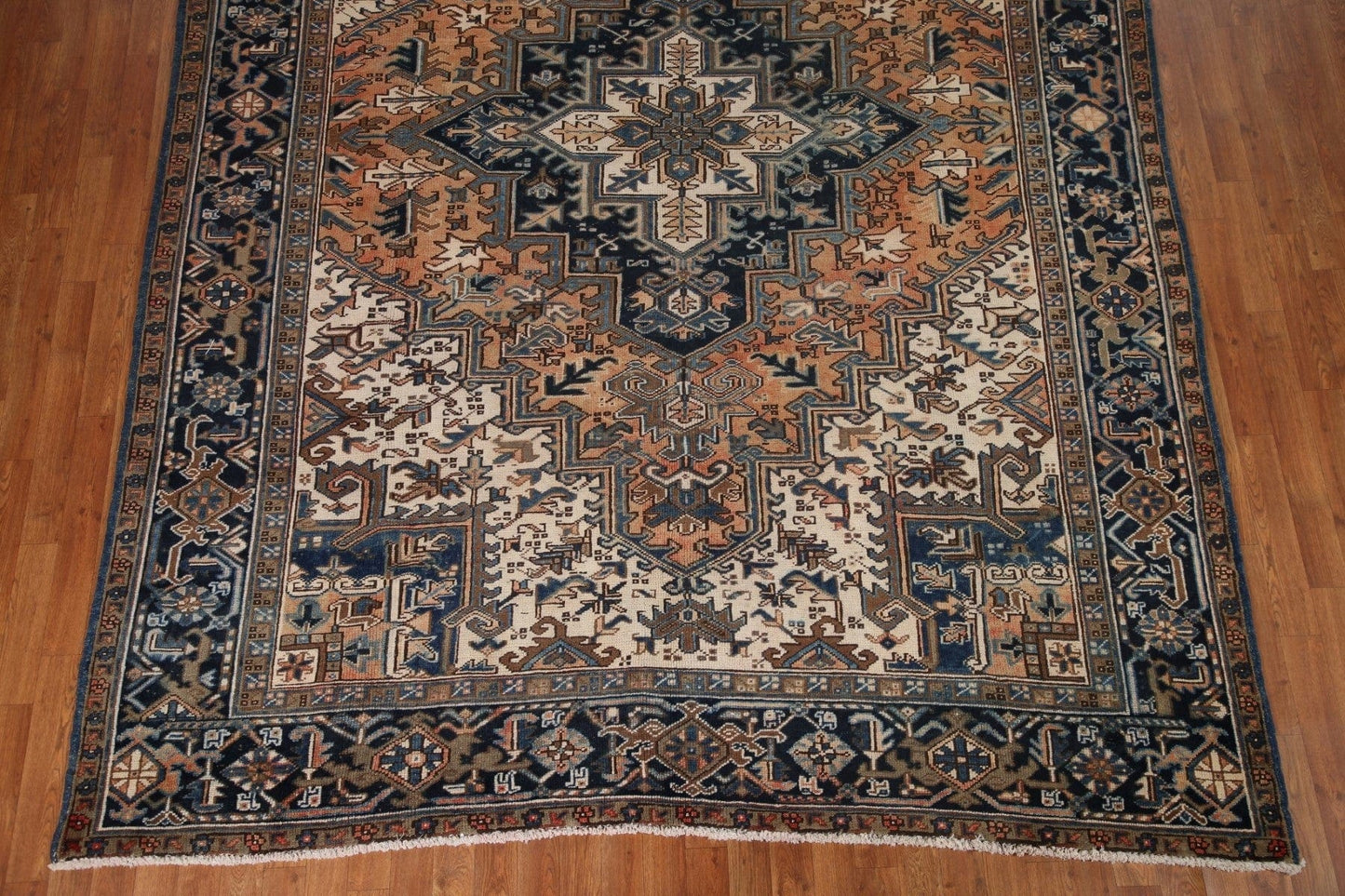 Geometric Heriz Persian Area Rug 8x11