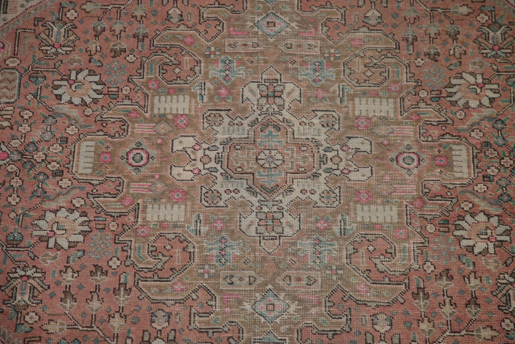 Geometric Tabriz Persian Area Rug 7x10