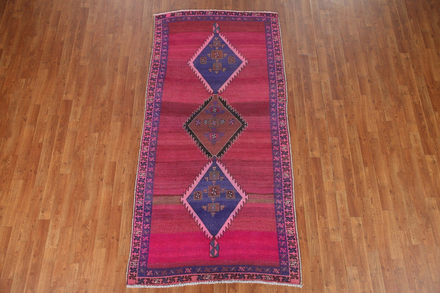 Pink Ardebil Persian Area Rug 4x8