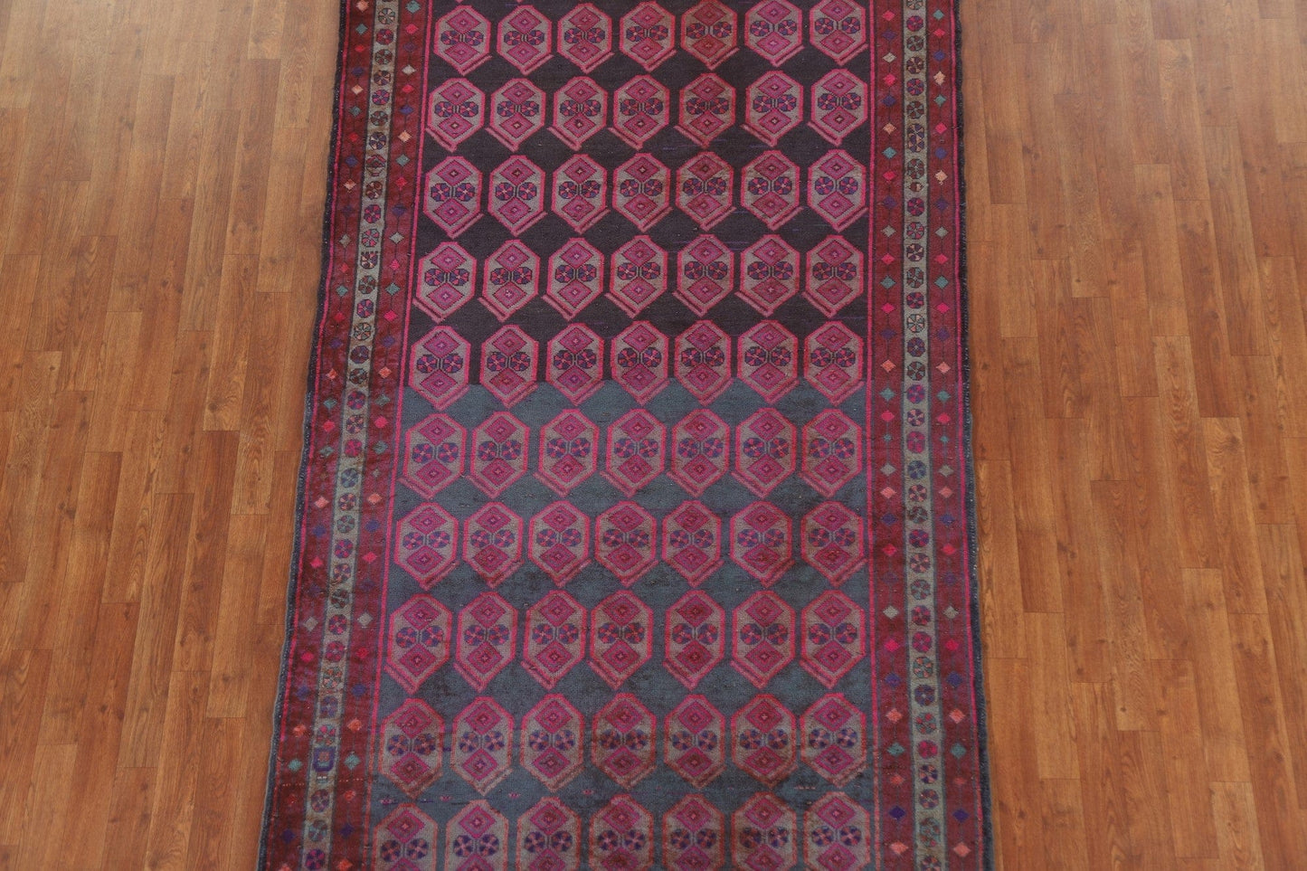 Geometric Ardebil Persian Area Rug 5x9