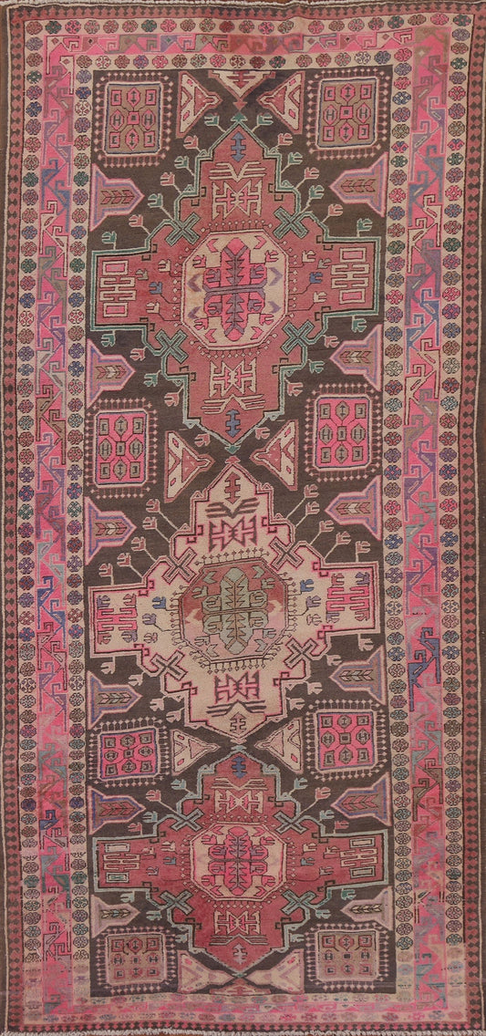 Geometric Meshkin Persian Area Rug 5x11