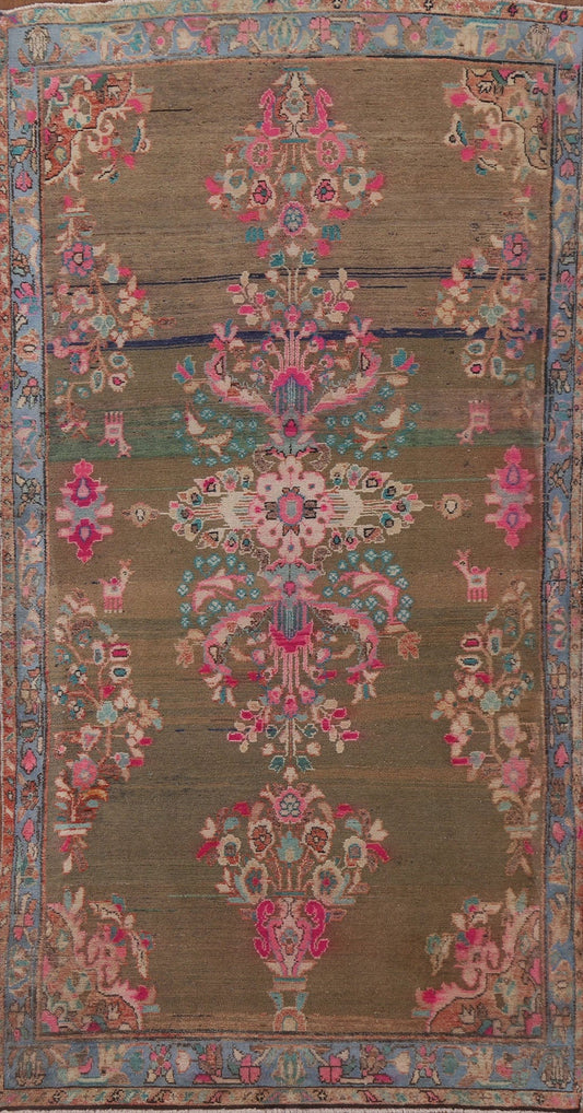 Floral Mahal Persian Area Rug 5x9