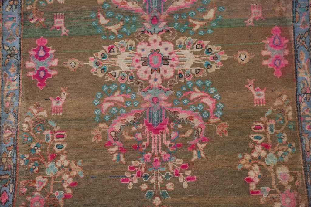 Floral Mahal Persian Area Rug 5x9