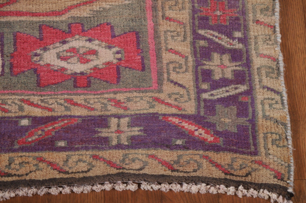 Vintage Ardebil Persian Runner Rug 4x10