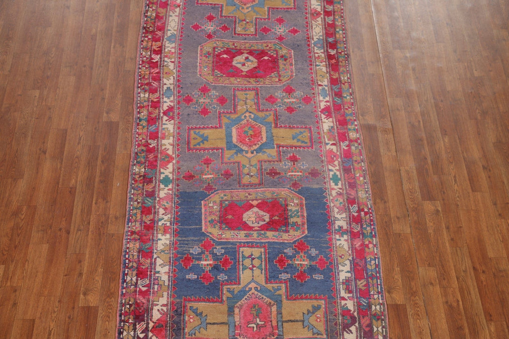 Geometric Ardebil Persian Runner Rug 4x10