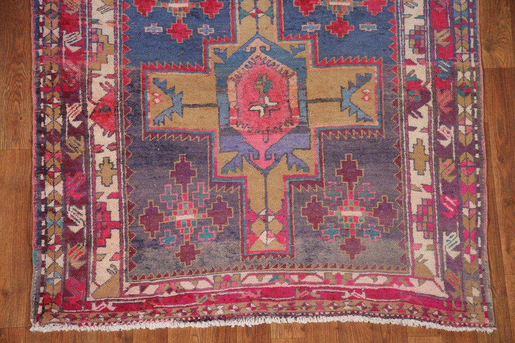 Geometric Ardebil Persian Runner Rug 4x10