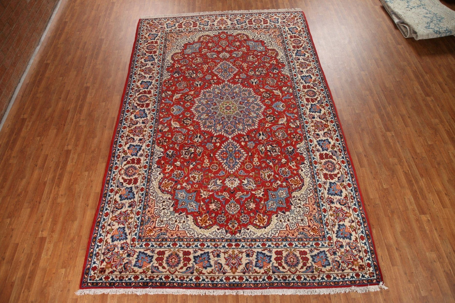 Vegetable Dye Isfahan Persian Area Rug 8x13