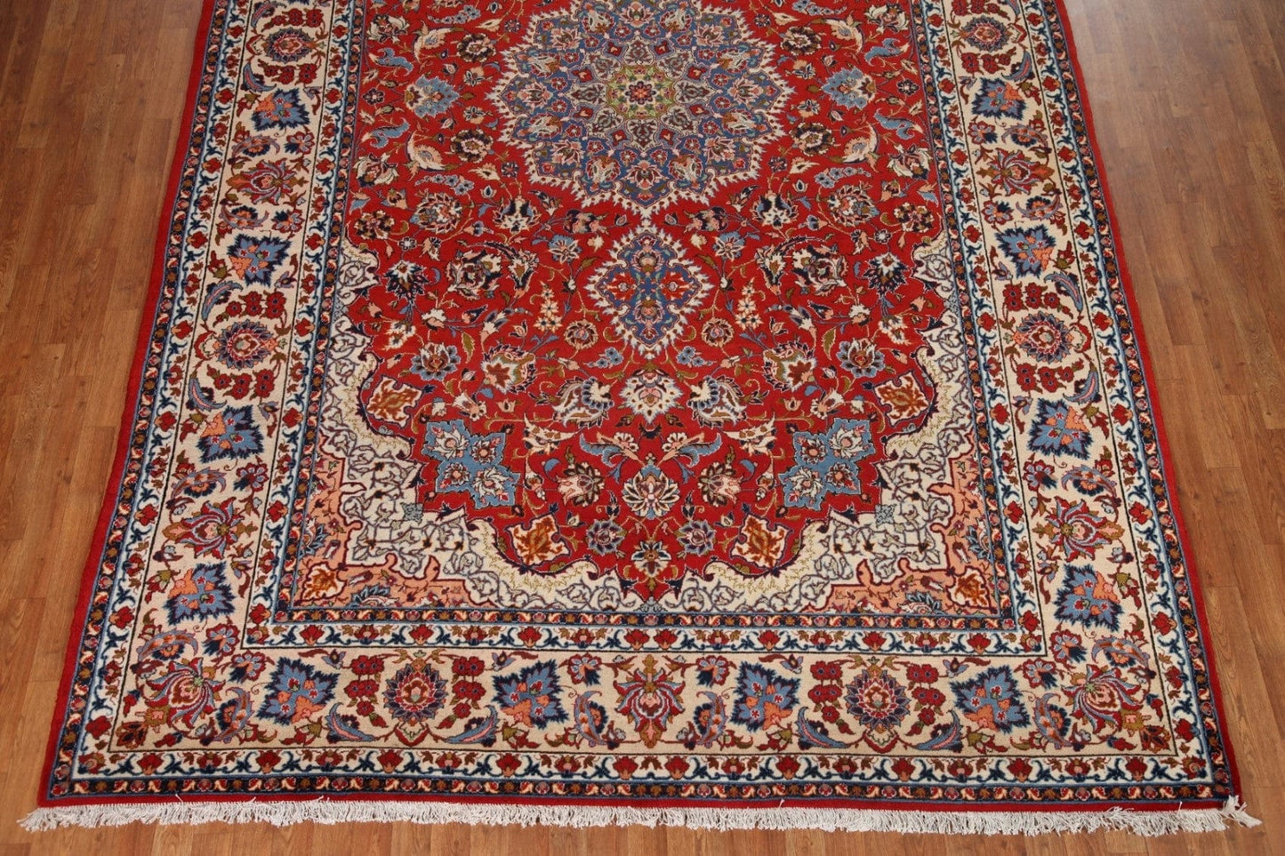 Vegetable Dye Isfahan Persian Area Rug 8x13