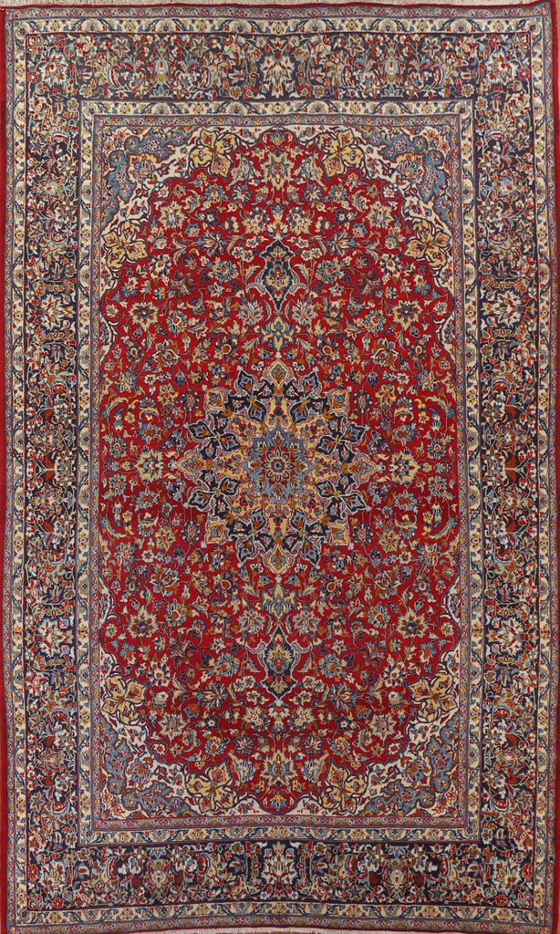 Floral Red Najafabad Persian Large Area Rug 10x14