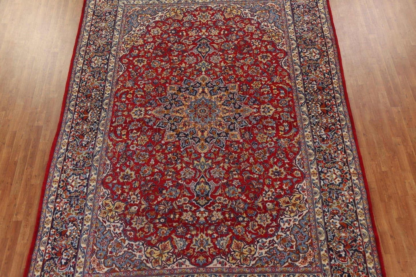 Floral Red Najafabad Persian Large Area Rug 10x14