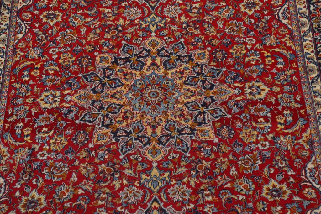 Floral Red Najafabad Persian Large Area Rug 10x14