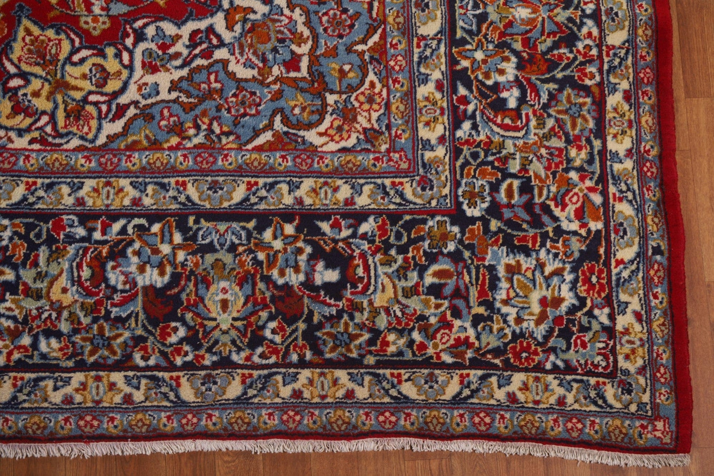 Floral Red Najafabad Persian Large Area Rug 10x14