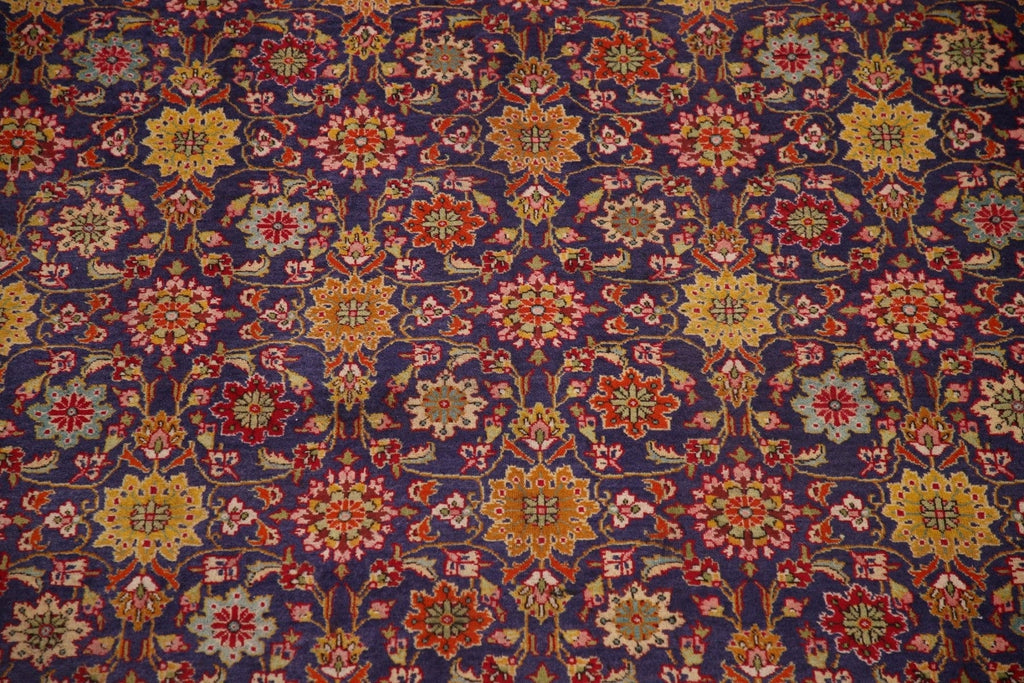 All-Over Floral Tabriz Persian Area Rug 10x13