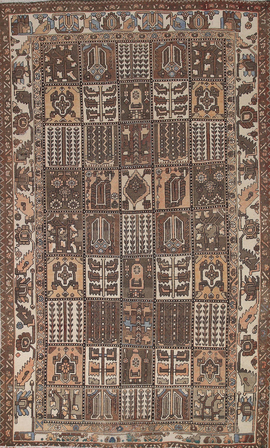 Garden Design Bakhtiari Persian Area Rug 6x10