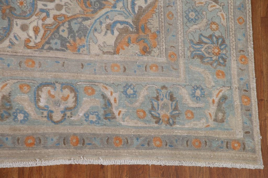 Light Blue Tabriz Persian Area Rug 8x11