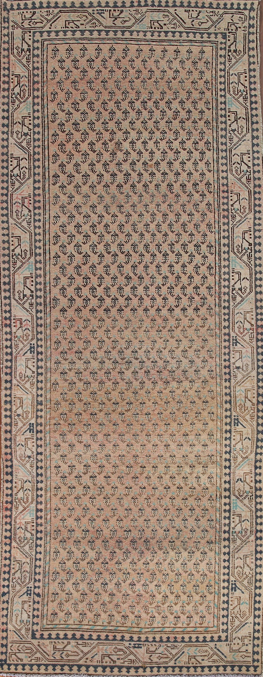 Boteh Botemir Persian Runner Rug 3x10