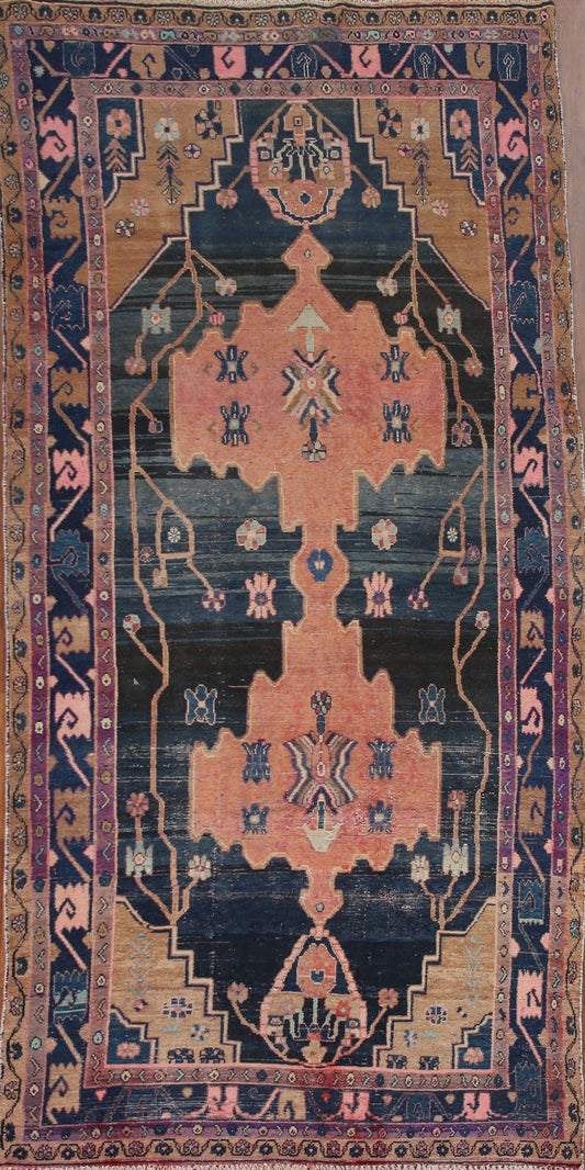 Navy Blue Bakhtiari Persian Area Rug 5x10