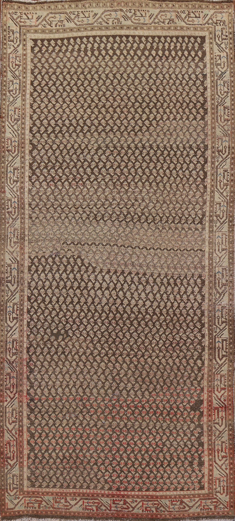 Boteh Botemir Persian Runner Rug 4x11