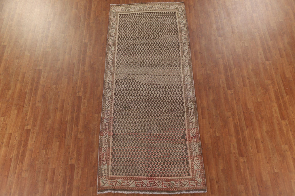 Boteh Botemir Persian Runner Rug 4x11