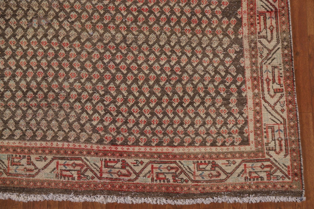 Boteh Botemir Persian Runner Rug 4x11