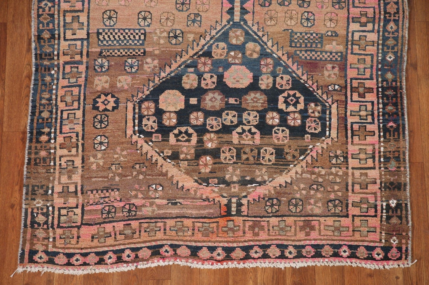 Vintage Ardebil Persian Area Rug 4x8