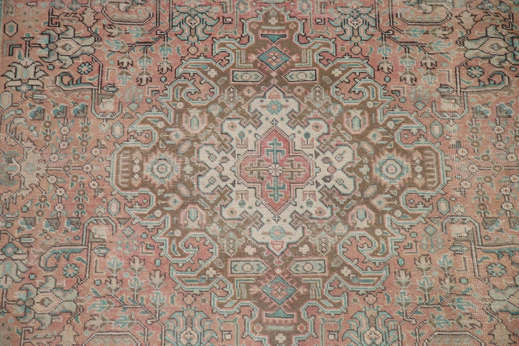 Geometric Tabriz Persian Area Rug 7x10