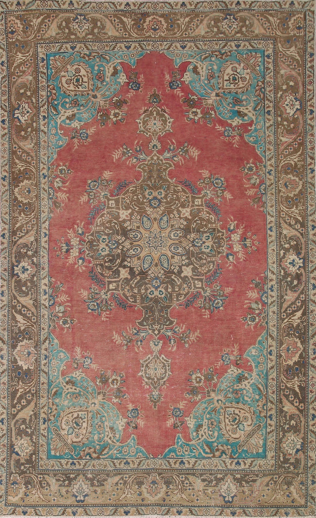 Handmade Tabriz Persian Area Rug 6x10