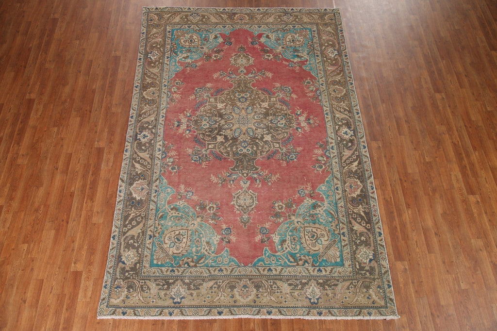 Handmade Tabriz Persian Area Rug 6x10