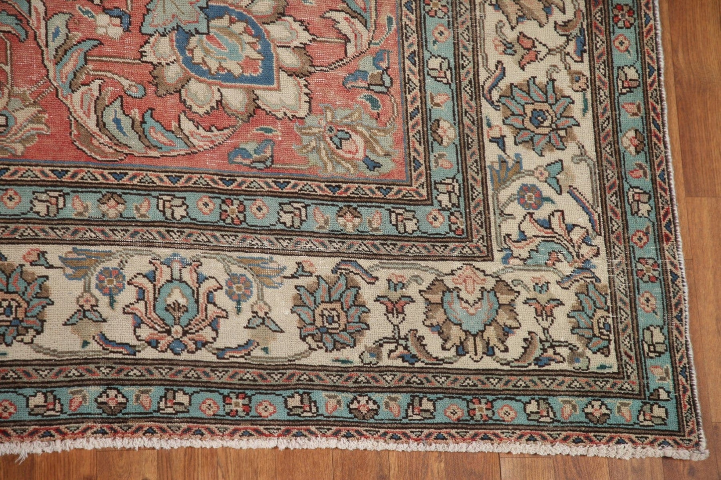 All-Over Floral Tabriz Persian Area Rug 8x11