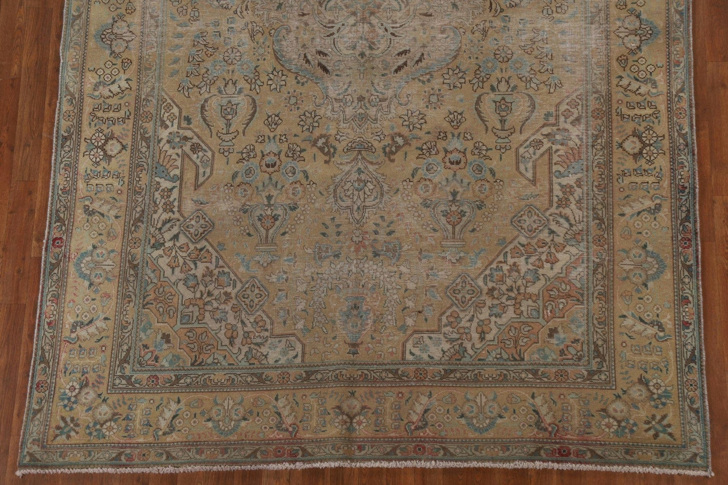 Vintage Tabriz Persian Area Rug 7x10