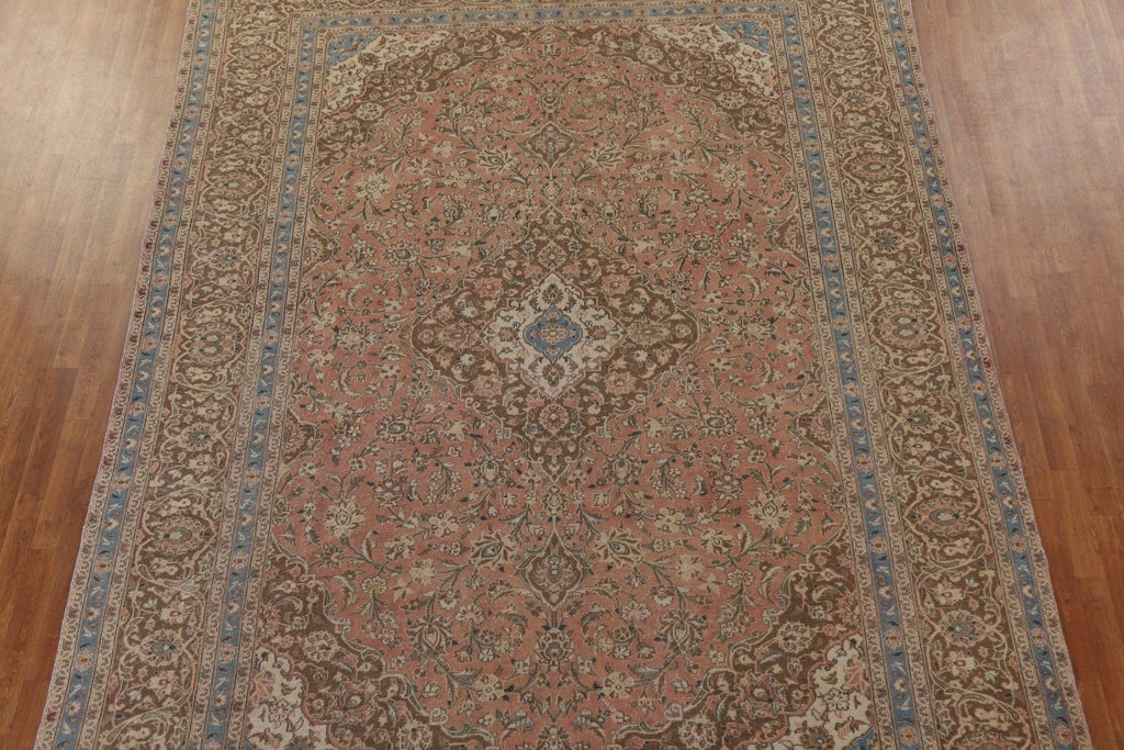 Traditional Kashan Persian Area Rug 9x13