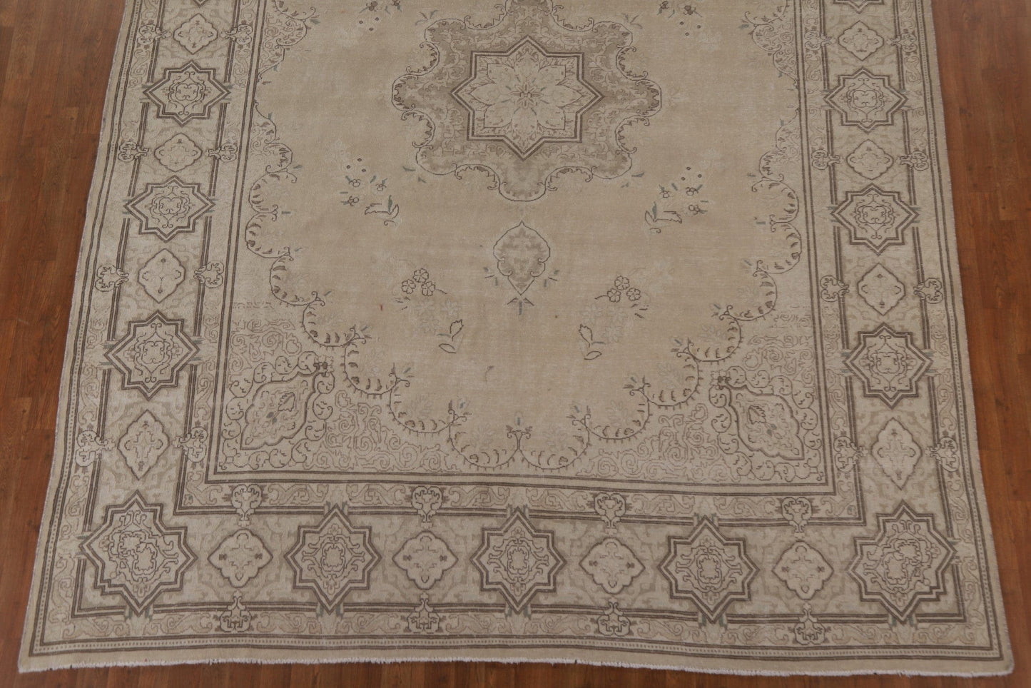 Distressed Tabriz Persian Area Rug 9x12