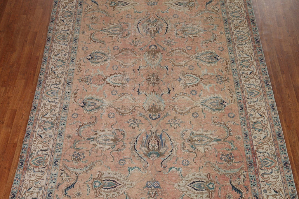 Floral Tabriz Persian Area Rug 8x11