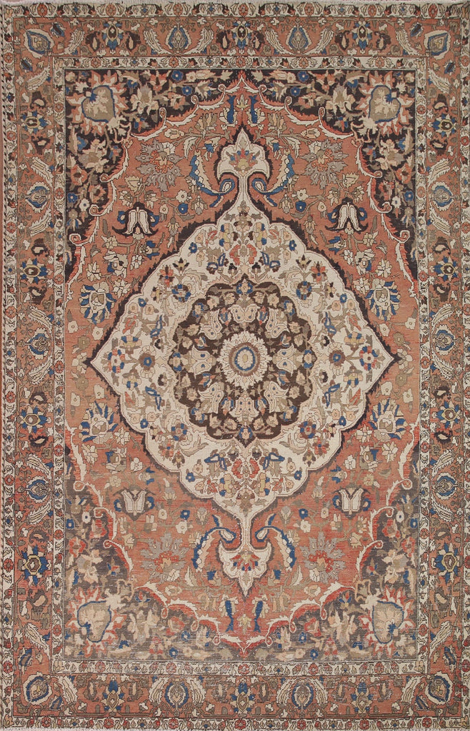 Handmade Wool Bakhtiari Persian Area Rug 7x10