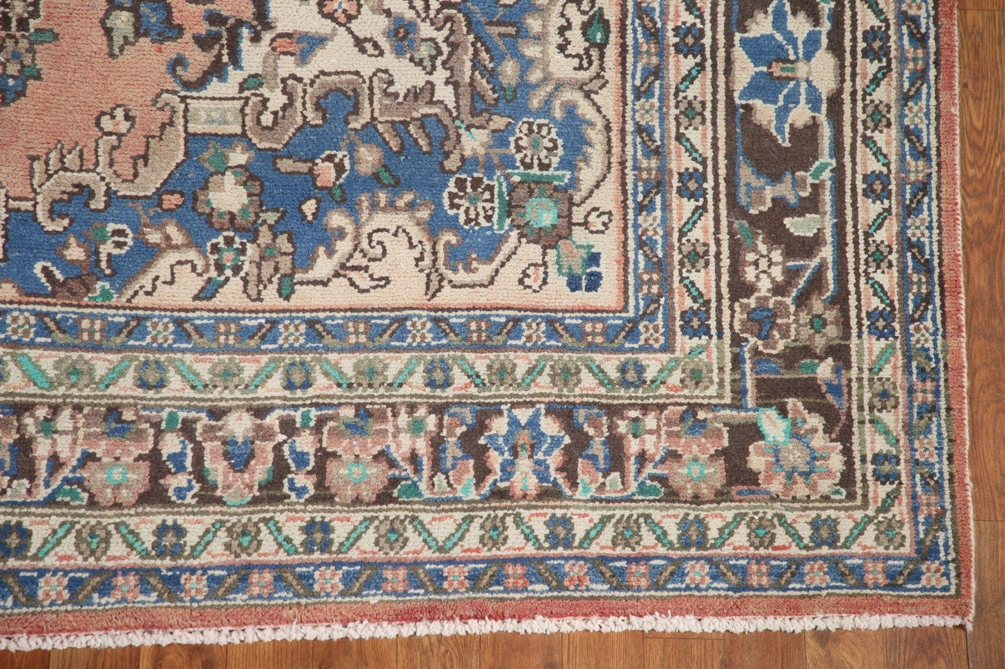 Vintage Hamedan Persian Area Rug 7x10