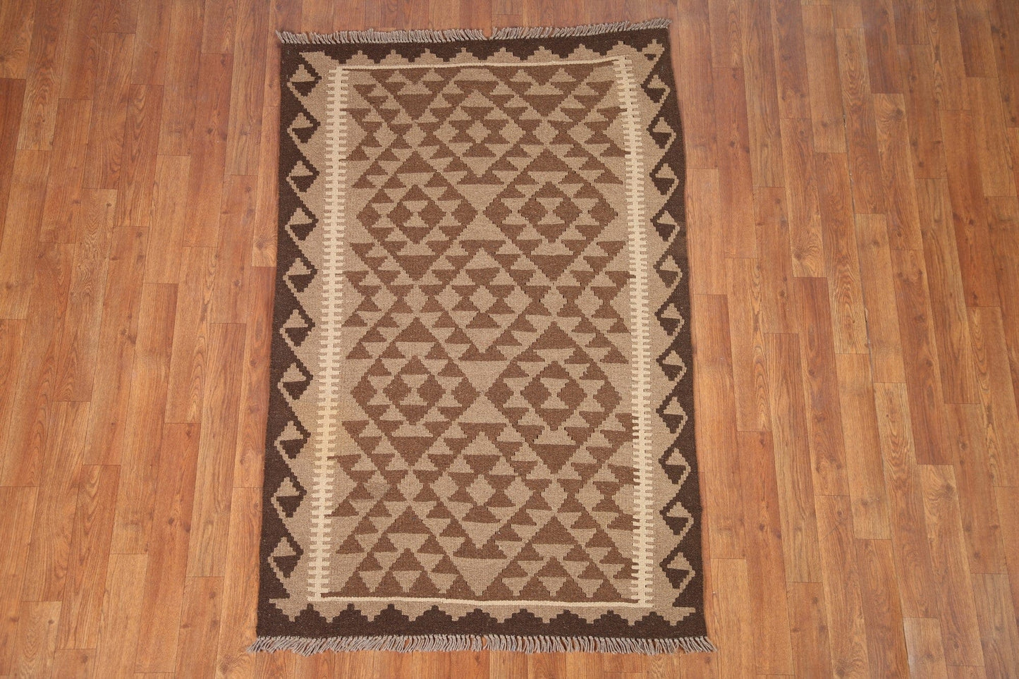 Reversible Kilim Oriental Area Rug 3x5