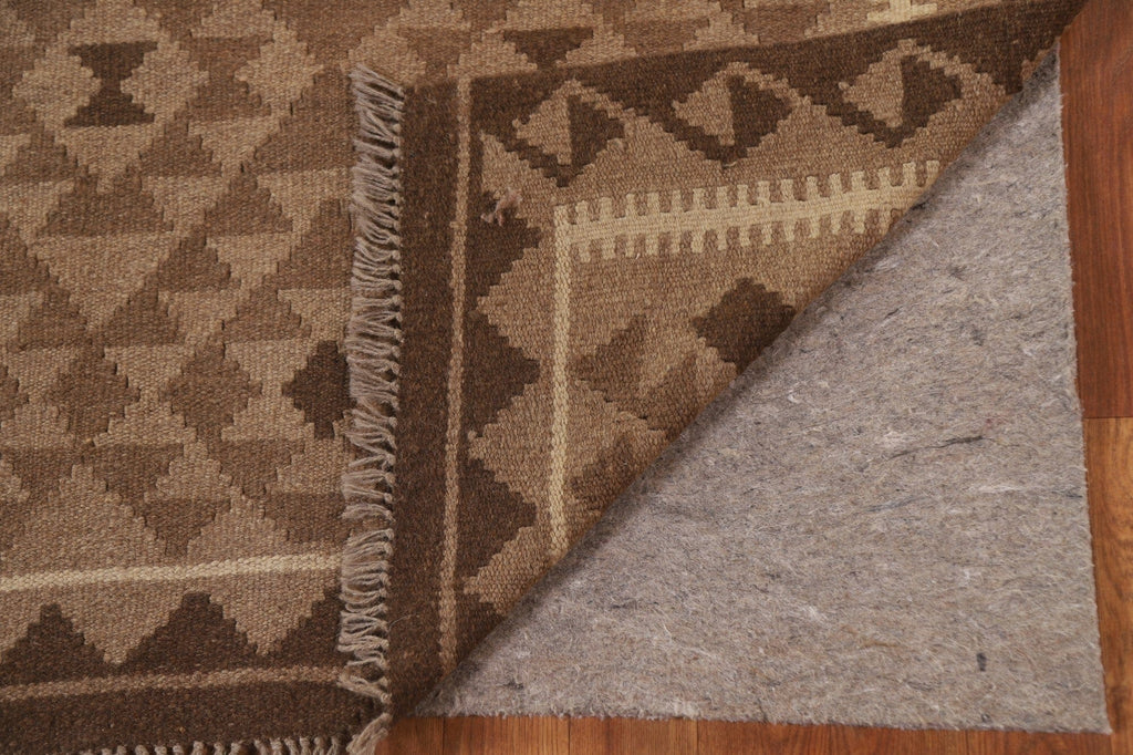 Reversible Wool Kilim Oriental Area Rug 4x5