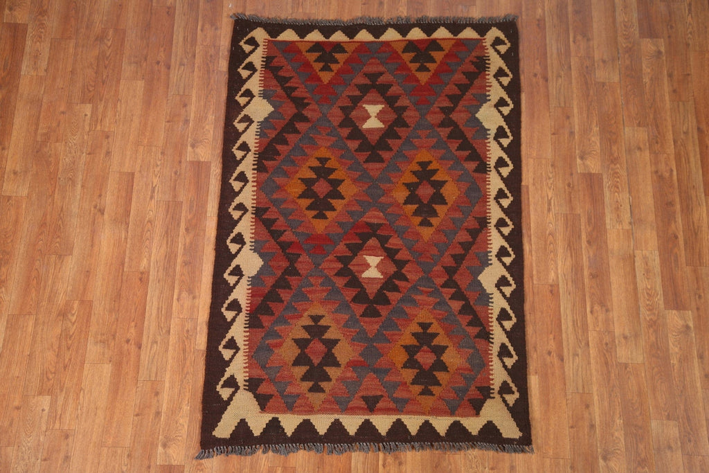 Geometric Kilim Oriental Area Rug 3x5