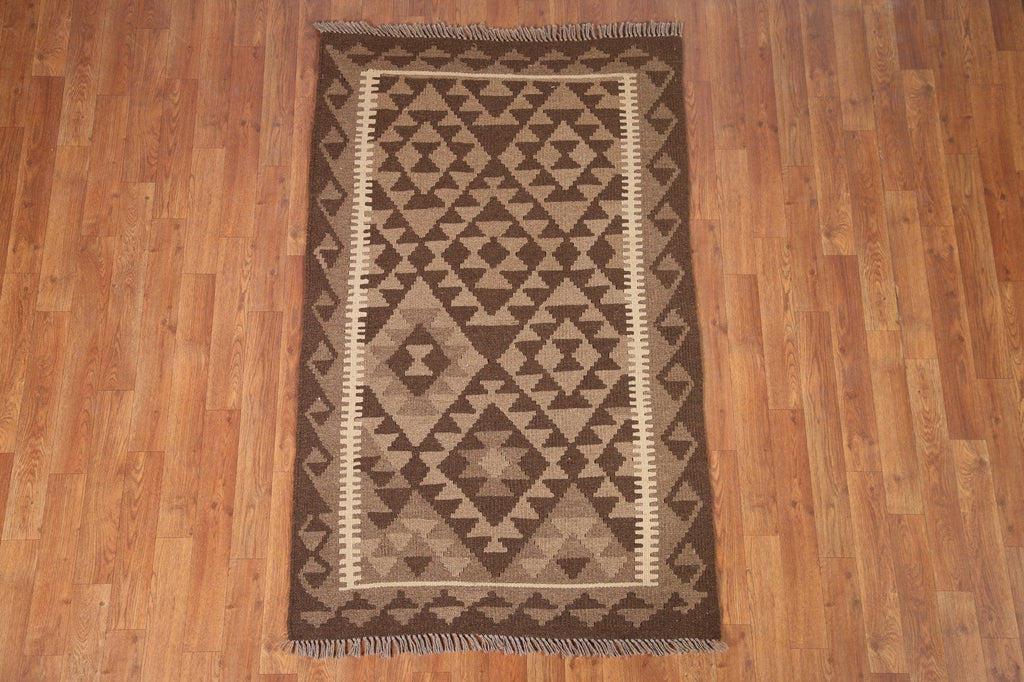 Reversible Kilim Oriental Area Rug 3x5