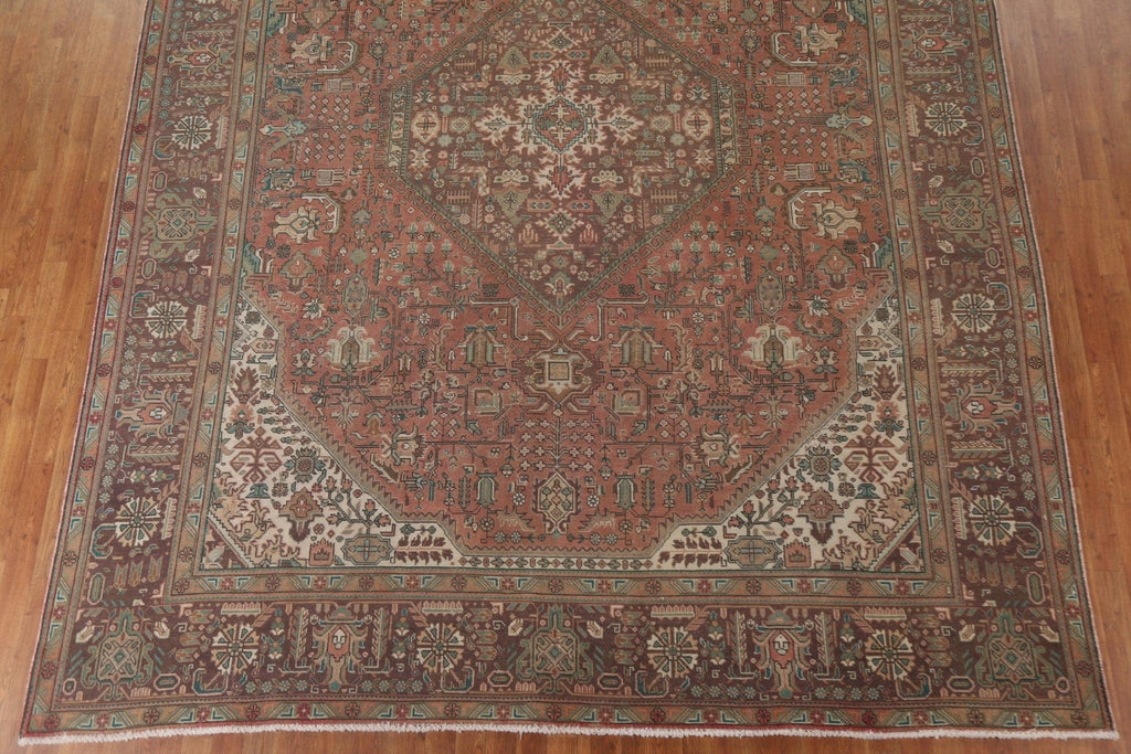 Geometric Tabriz Persian Area Rug 10x13