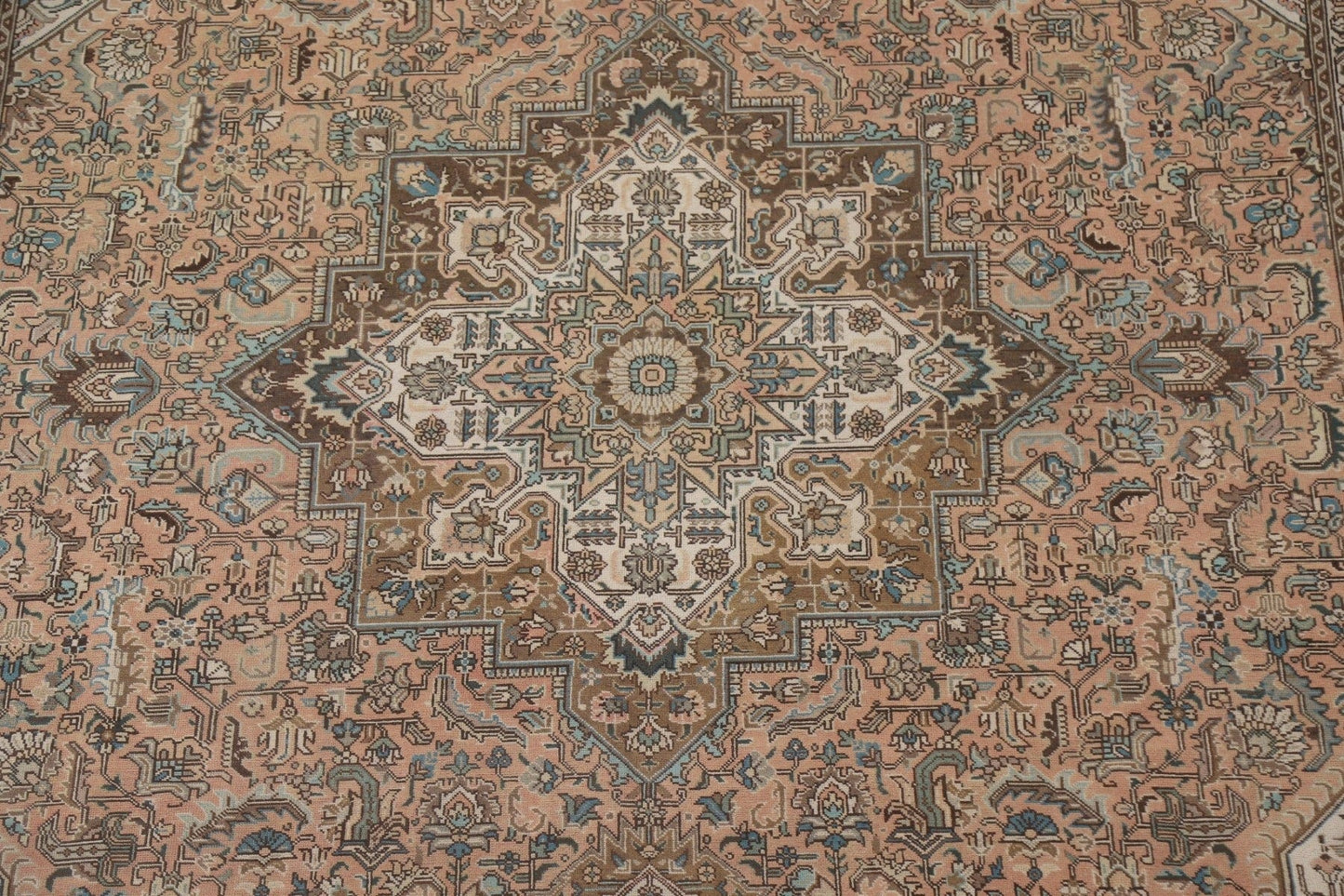 Geometric Tabriz Persian Area Rug 10x13