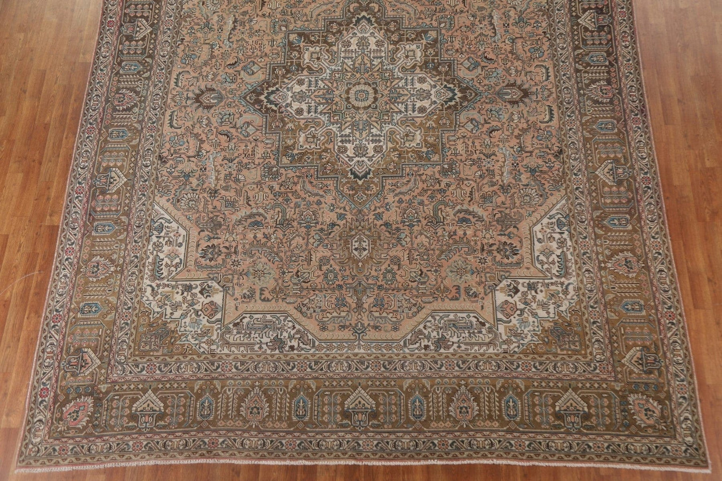 Geometric Tabriz Persian Area Rug 10x13